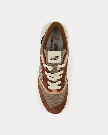 New Balance 997r Rich Oak / Mushroom Low Top Sneakers - 2