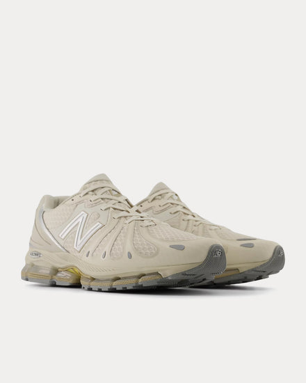 New Balance Abzorb 1890 Linen / Punch Yellow Low Top Sneakers - 3