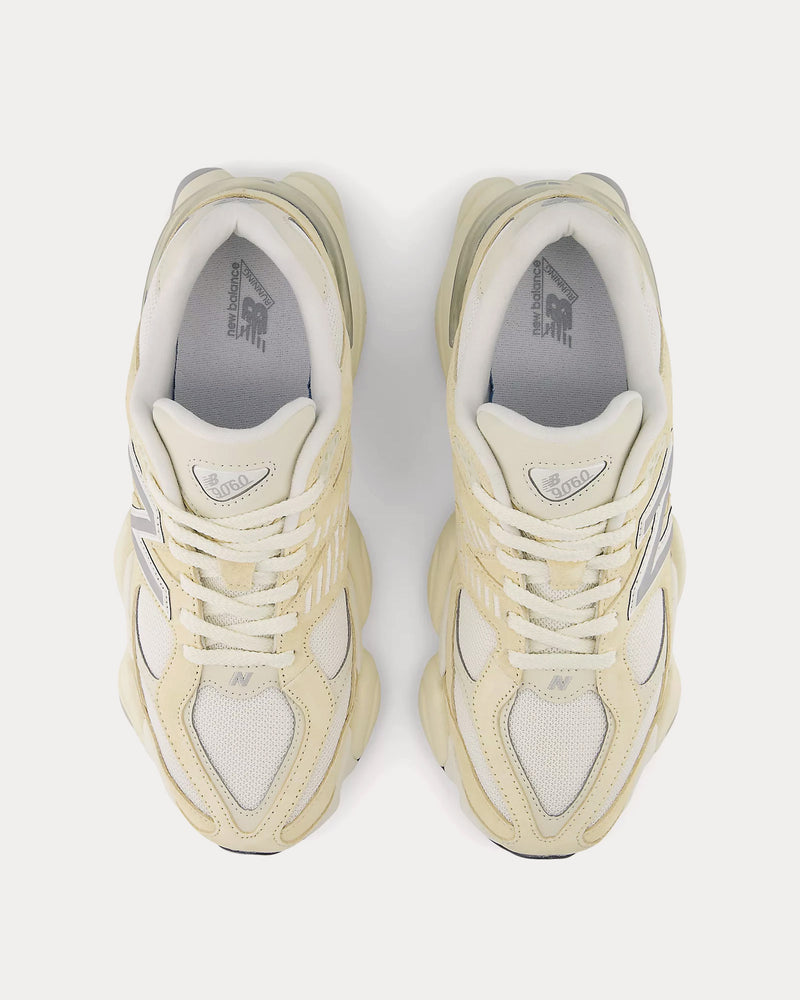 New Balance 9060 Calcium / Sea Salt / Silver Metalic Low Top Sneakers - 2