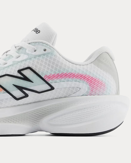New Balance Ellipse Breathe White / Black / Glint Blue Running Shoes - 6