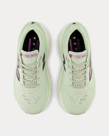 New Balance Women's Fresh Foam X More v5 Natural Mint / Purple