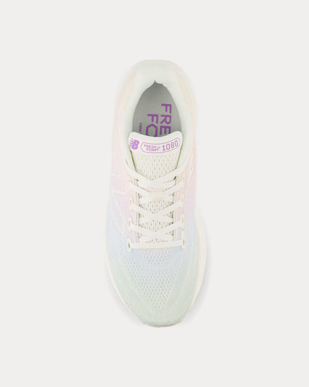 New Balance Fresh Foam X 1080v13 Sea Salt / Purple Fade a/ Quarry Blue Running Shoes - 2