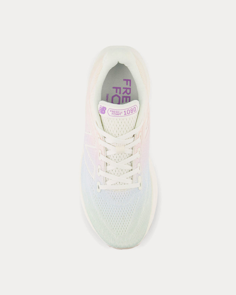 New Balance Fresh Foam X 1080v13 Sea Salt / Purple Fade a/ Quarry Blue Running Shoes - 2