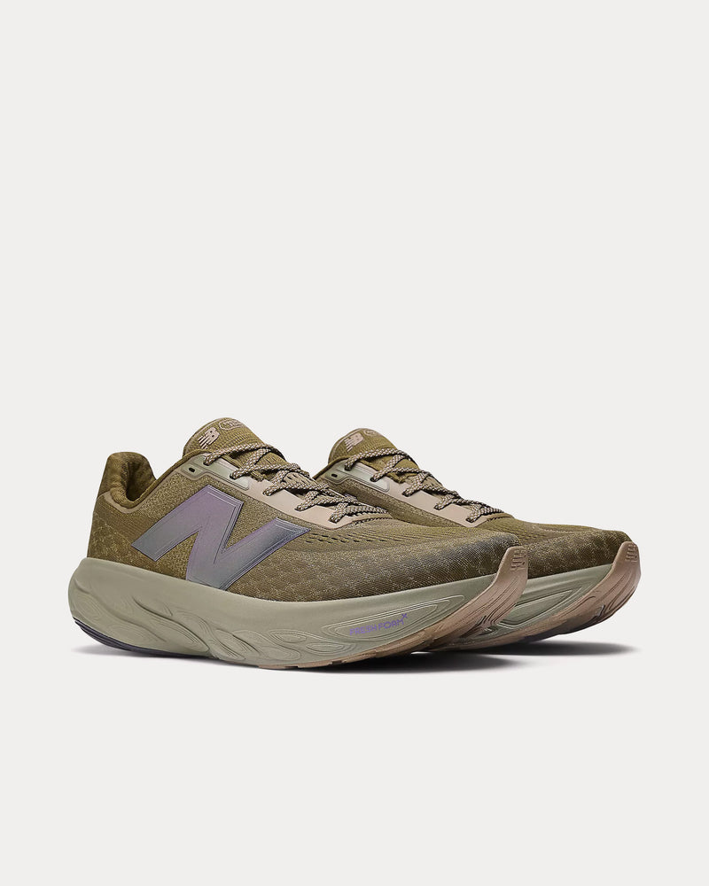 New Balance Fresh Foam X 1080v14 Woodland / Dark Olivine / Raw Leather Running Shoes - 3