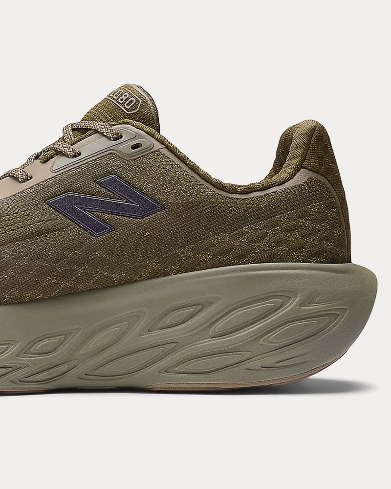 New Balance Fresh Foam X 1080v14 Woodland / Dark Olivine / Raw Leather Running Shoes - 5