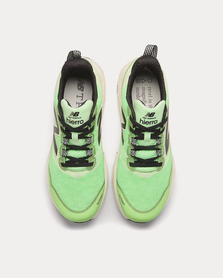 New Balance Fresh Foam X Hierro v9 Electric Jade / Black Running Shoes - 2
