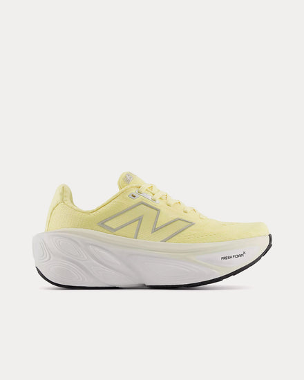 New Balance Fresh Foam X More v5 Parchment / Angora / Silver Metallic Running Shoes - 1