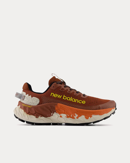 New Balance Fresh Foam X Trail More V3 Relic Brown / Infield Clay / Ginger Lemon Running Shoes - 1