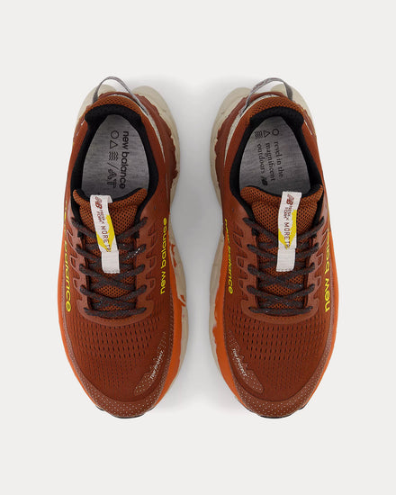 New Balance Fresh Foam X Trail More V3 Relic Brown / Infield Clay / Ginger Lemon Running Shoes - 2