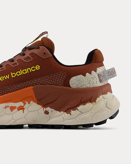 New Balance Fresh Foam X Trail More V3 Relic Brown / Infield Clay / Ginger Lemon Running Shoes - 5