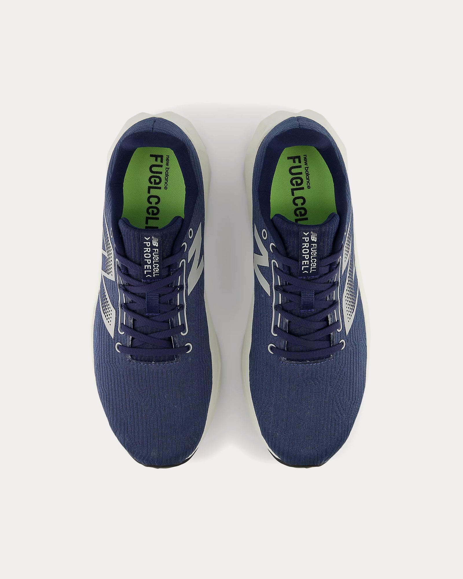 New Balance FuelCell Propel V5 NB Navy Light Arctic Grey White Running Shoes Navy New Balance US
