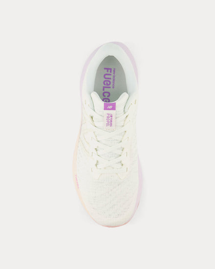 New Balance FuelCell Propel v4 Sea Salt / Purple Fade Running Shoes - 2