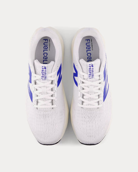 New Balance FuelCell Propel v5 NB 103 White / Blue Gemstone / Angora Running Shoes - 2