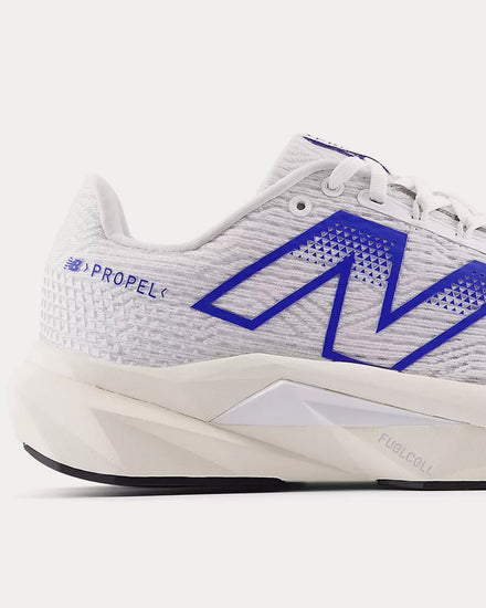 New Balance FuelCell Propel v5 NB 103 White / Blue Gemstone / Angora Running Shoes - 5