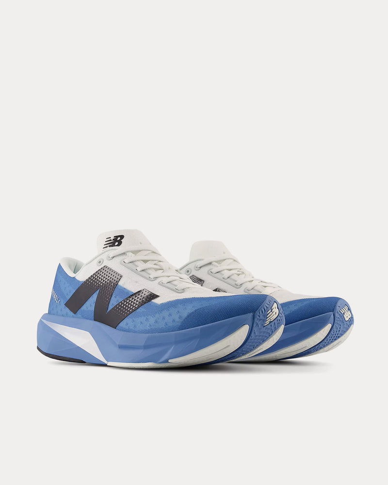 NEW NEW BALANCE men\'s fuelcell rebel v4 running shoes in nc blue/white New Balance Men main image 2
