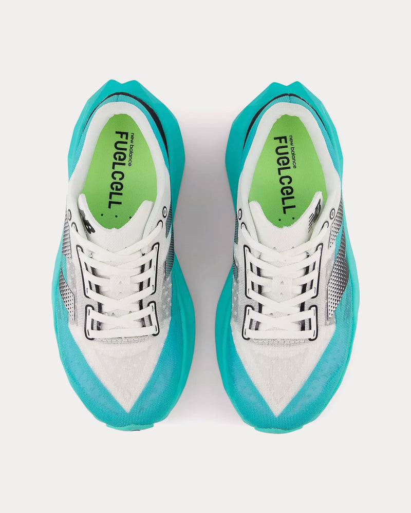 New Balance Men's FuelCell Rebel v4 Cyber Jade / Black / White