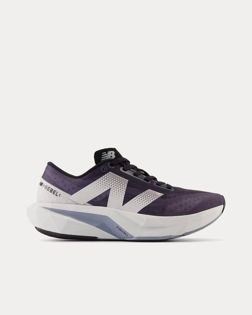 New Balance FuelCell Rebel v4 Graphite Black Quartz Grey Running Shoes Sneak in Peace