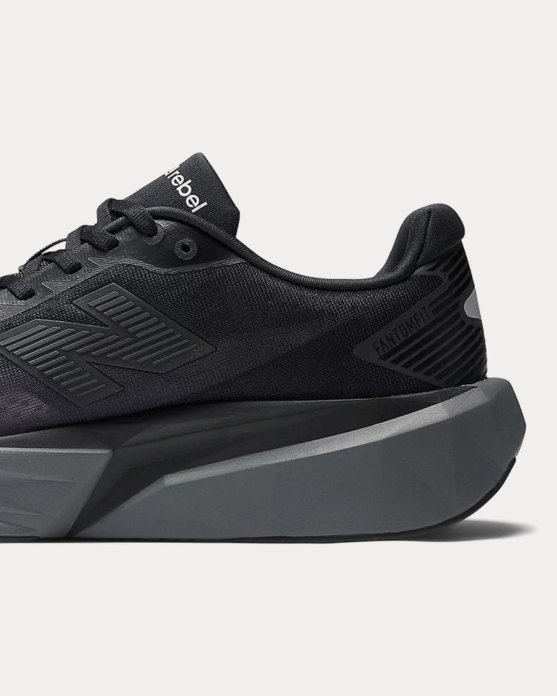 New Balance FuelCell Rebel v5 Black / Castlerock / Black Cement Running Shoes - 5