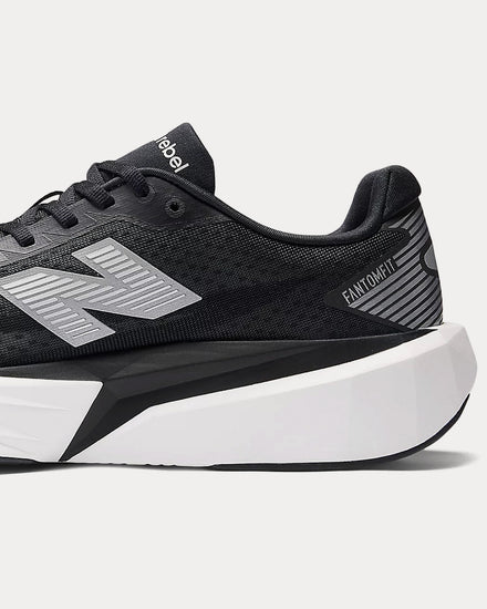 New Balance FuelCell Rebel v5 Black / Silver Metallic / White Running Shoes - 5