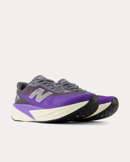 New Balance FuelCell Rebel v5 Electric Indigo / Truffle Salt / Silver Metallic Running Shoes - 3