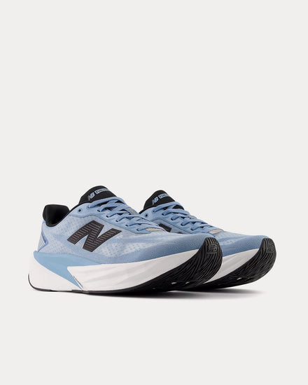 New Balance FuelCell Rebel v5 Still Water / Raincloud / White Running Shoes - 3