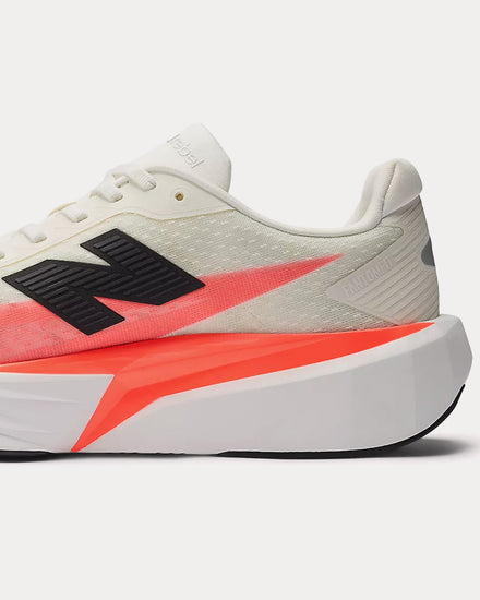 New Balance FuelCell Rebel v5 Urgent Red / White / Sea Salt Running Shoes - 5