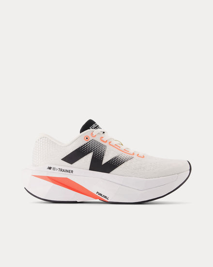 New Balance FuelCell SuperComp Trainer v3 Sea Salt / Urgent Red / Black Running Shoes - 1