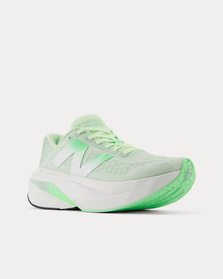 New Balance FuelCell SuperComp Trainer v3 Melon Water / Clay Ash / White Running Shoes - 3