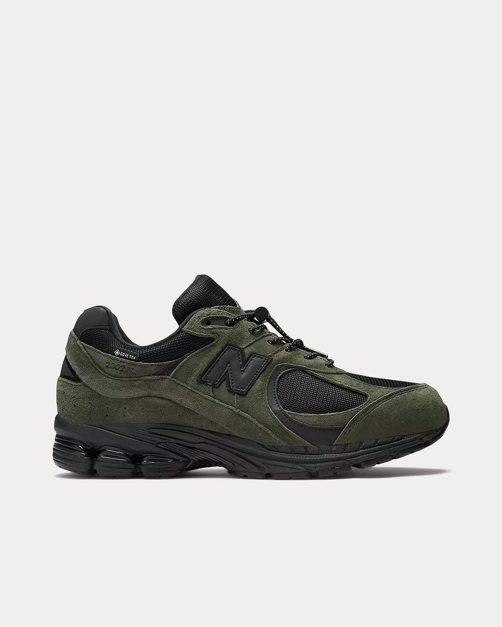 Mens New Balance 2002R Black Green Athletic Running Sneakers Shoes Size 11.5 GUC New Balance 2002R Black Green Men main image 3