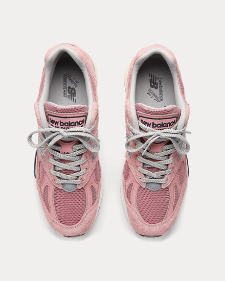 New Balance MADE in UK 991v2 Brandied Apricot / Naval Academy / Silver Low Top Sneakers - 2