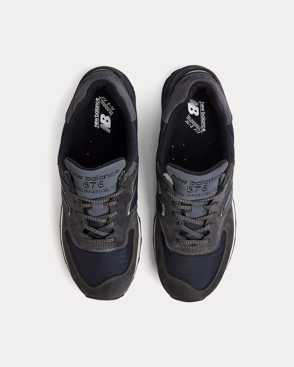 New Balance MADE in UK 576 Magnet / Vulcan / Silver Filigree Low Top ...
