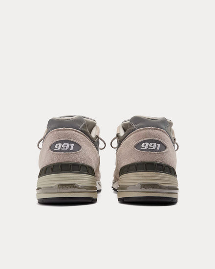 New Balance MADE in UK 991v1 Grey / White Low Top Sneakers - 3