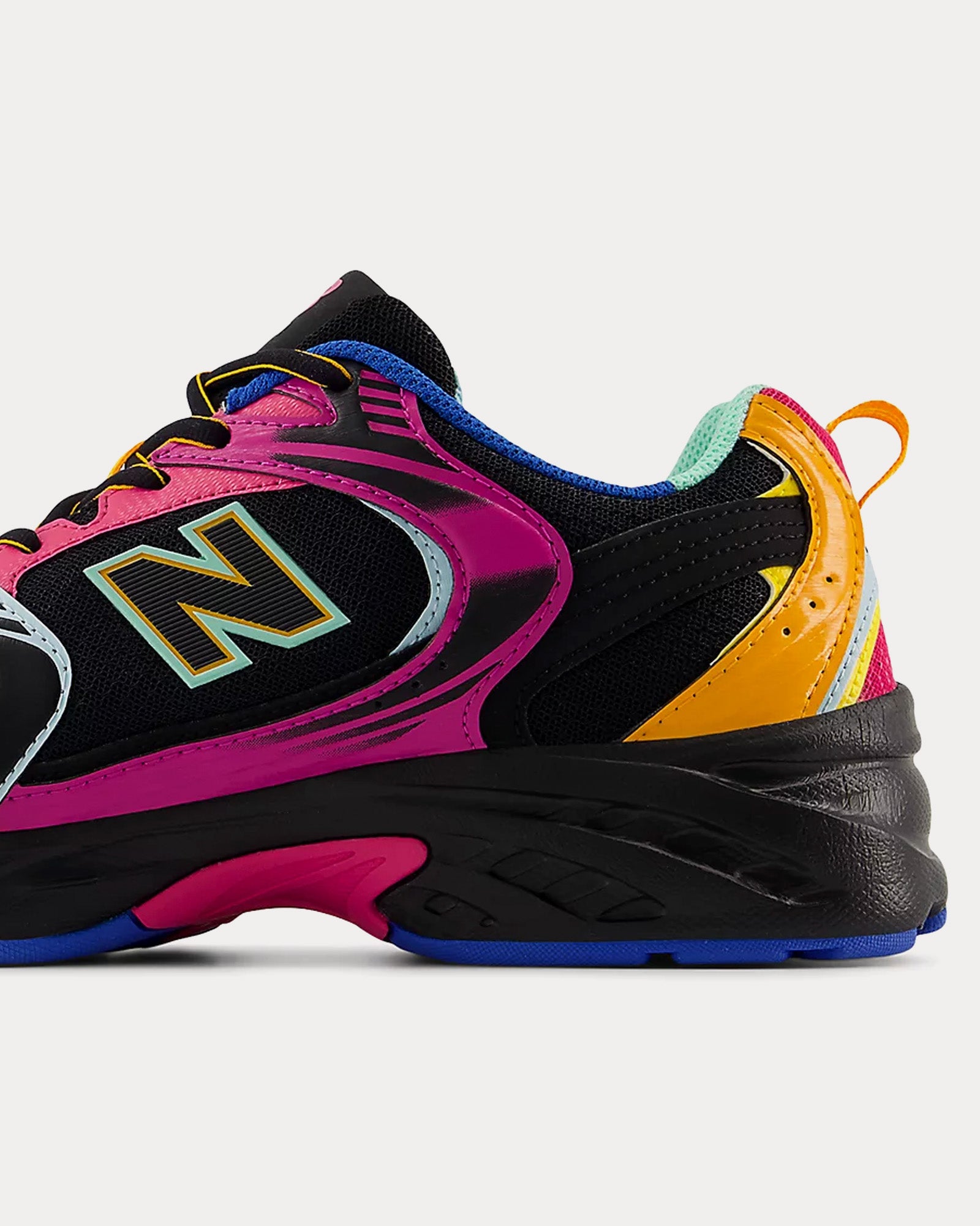 Buy New Balance Unisex MR530 Black Exuberant Pink Cobalt Low Top Sneakers Trainers