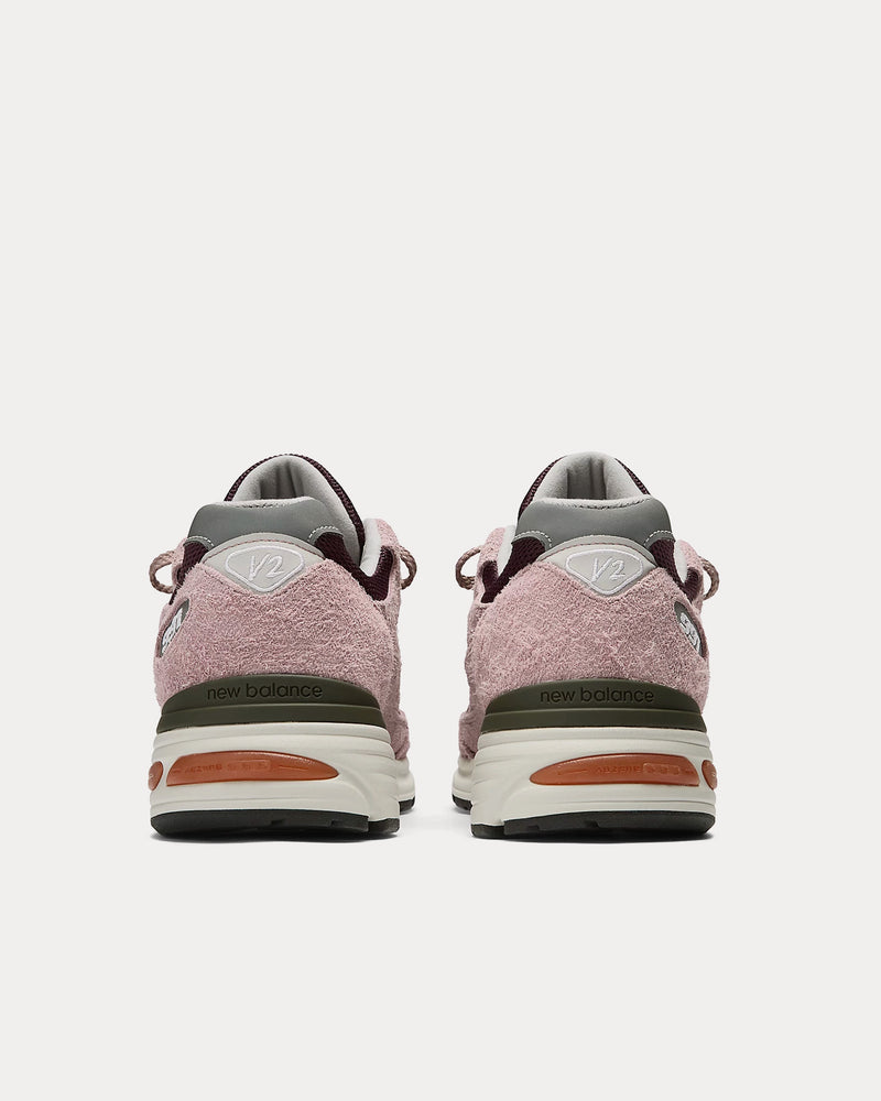 New Balance Made in UK 991v2 'Grape Sorbet' Deauville Mauve / Fig / Oyster Mushroom Low Top Sneakers - 4