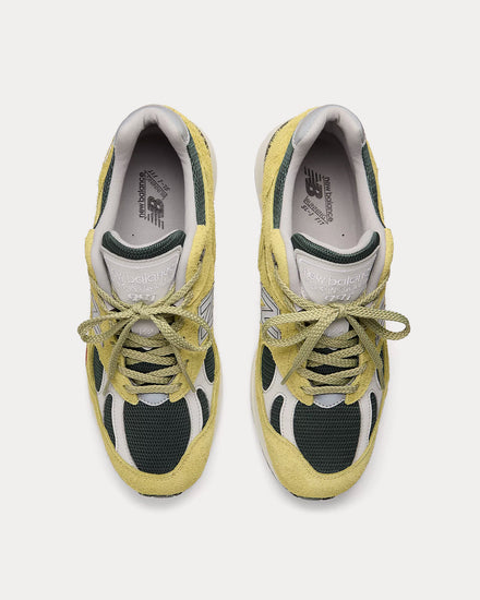New Balance Made in UK 991v2 'Grape Sorbet' Beechnut / Trekking Green / Oyster Mushroom Low Top Sneakers - 2