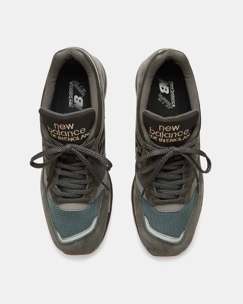 New Balance MADE in UK 1500 'Neo Synthesis' Raven / Indian Teal / Black Low Top Sneakers - 2