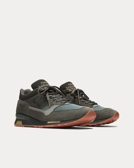 New Balance MADE in UK 1500 'Neo Synthesis' Raven / Indian Teal / Black Low Top Sneakers - 3
