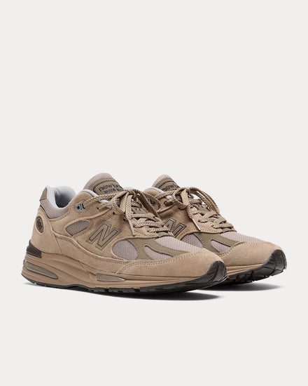 New Balance MADE in UK 991v2 Walnut / Shitake Low Top Sneakers - 3