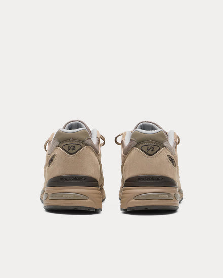 New Balance MADE in UK 991v2 Walnut / Shitake Low Top Sneakers - 4
