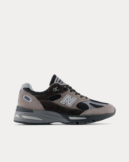 New Balance MADE in UK 991v2 'Elevated Neutrals' Iron / Mulch Low Top Sneakers - 1