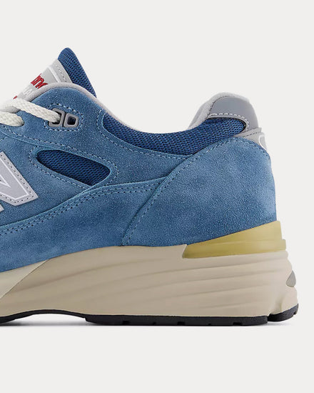 New Balance MADE in UK 991v2 Vintage Sports Bluesteel / Poseidon / Harbor Mist Low Top Sneakers - 6