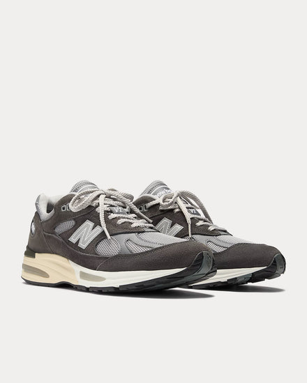 New Balance Made in UK 991v2 'Elevated Essentials' Forged Iron / Alloy /  Smoked Pearl Low Top Sneakers - 3