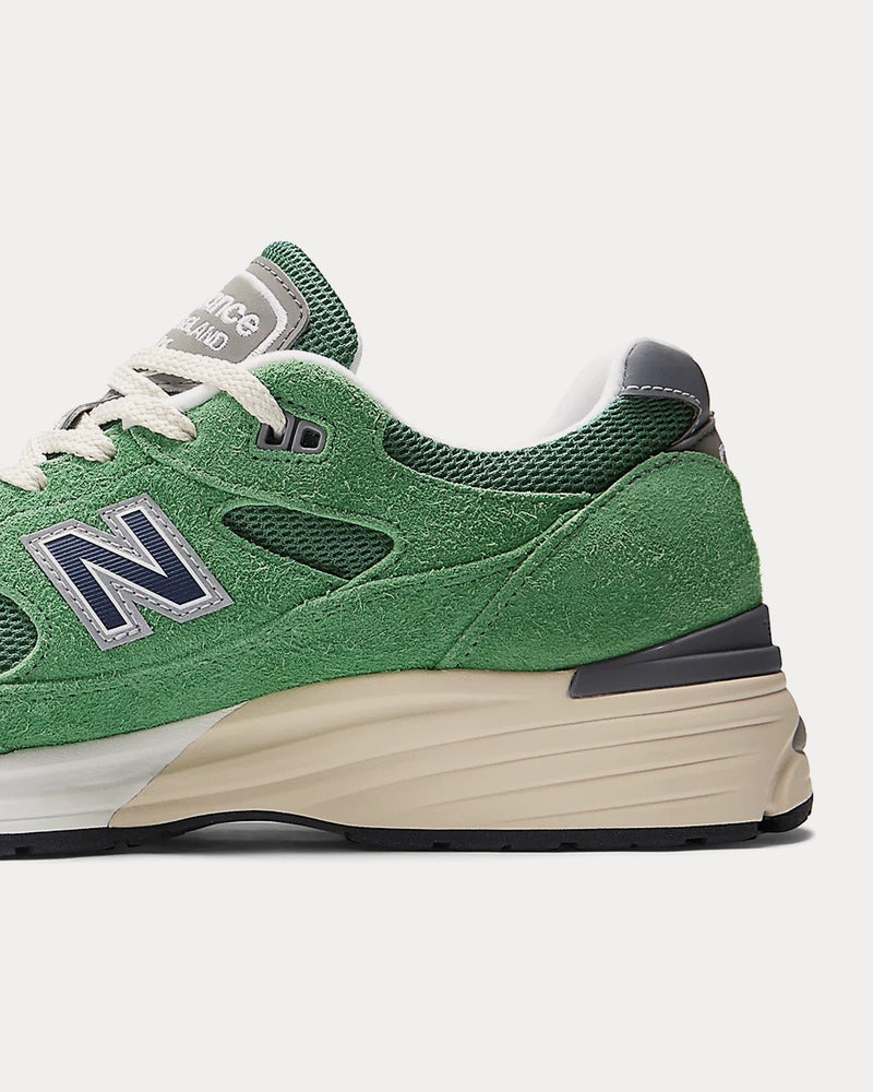 New Balance Made in UK 991v2 'Grounded Pastels' Mineral Green / Comfrey / Moon Mist Low Top Sneakers - 5