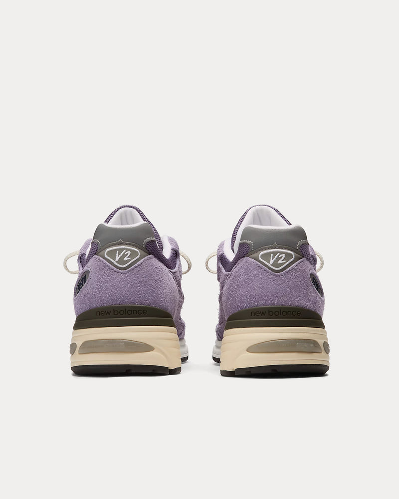 New Balance Made in UK 991v2 'Grounded Pastels' Dusk / Purple Sage / Moon Mist Low Top Sneakers - 4