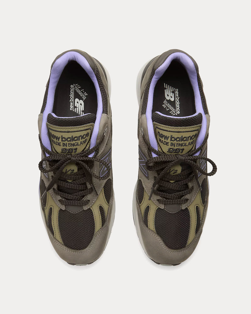 New Balance Made in UK 991v2 'Iconic Influences' Magnet / Black / Corsican Blue Low Top Sneakers - 2