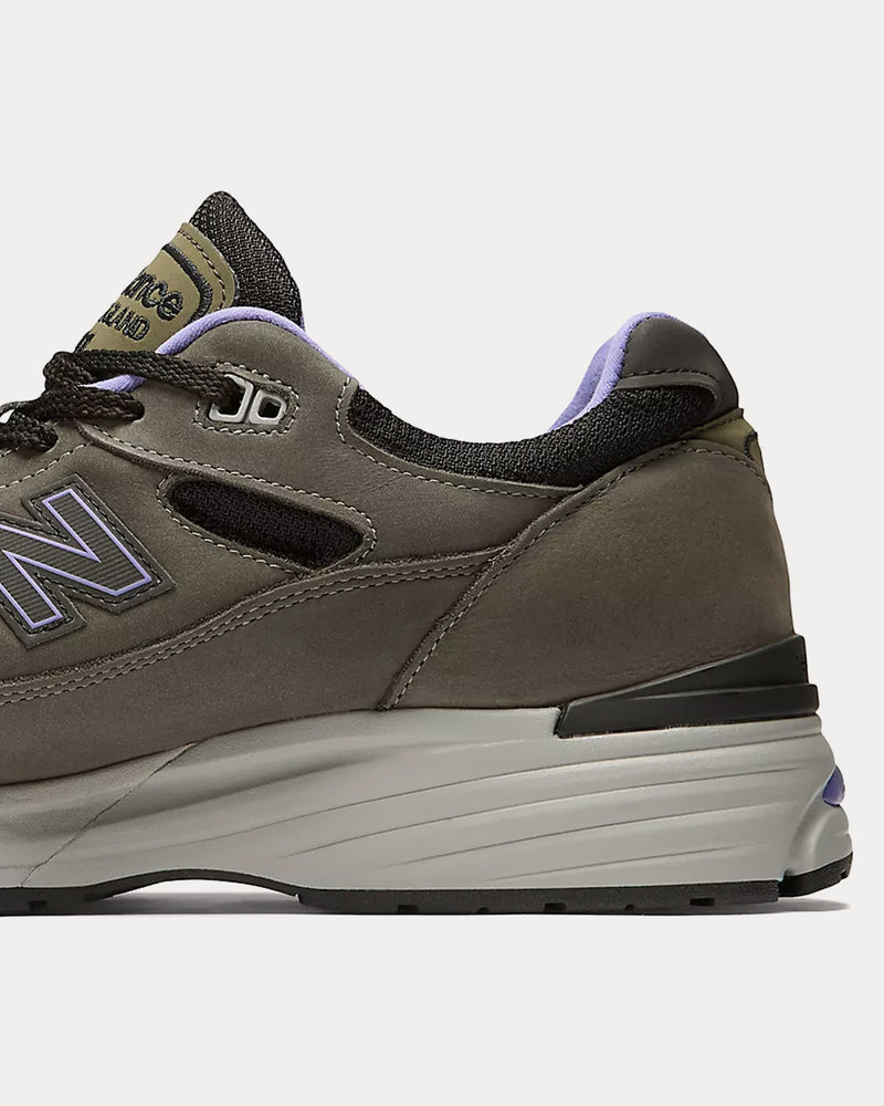 New Balance Made in UK 991v2 'Iconic Influences' Magnet / Black / Corsican Blue Low Top Sneakers - 5