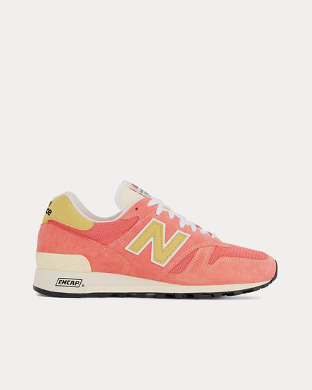 New Balance Made in USA 1300 Drift Red / Hay / Afterglow Low Top Sneakers - 1