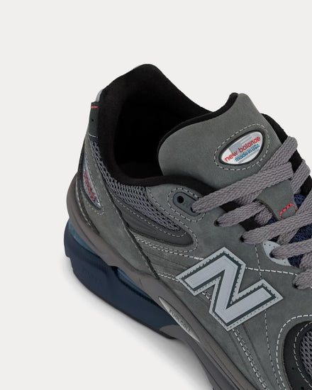 New Balance Made in USA 2040v5 Castlerock / Mood Indigo / Blacktop Low Top Sneakers - 6