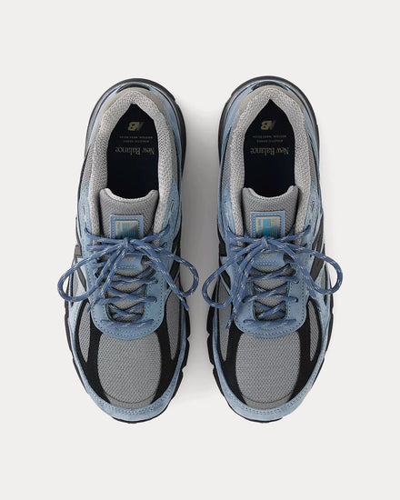 New Balance Made in USA 990v4 Arctic Grey / Black Low Top Sneakers - 2