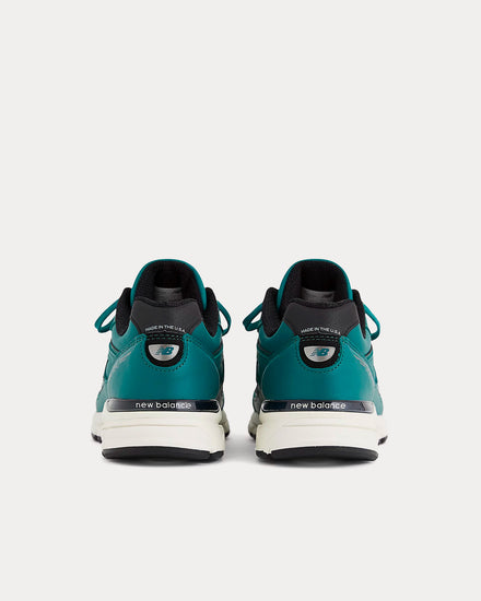 New Balance Made in USA 990v4 Teal / White Low Top Sneakers - 3